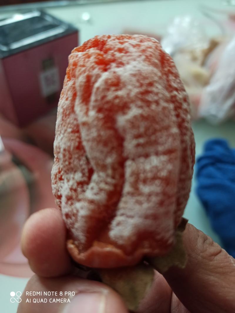 陕西省富平县农家自产吊霜柿饼，保质保量，欢迎品偿。