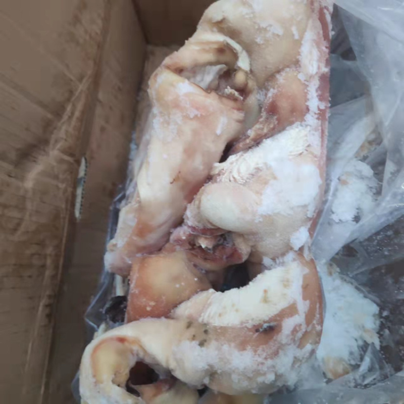冷冻羊头肉去骨羊脸肉羊头皮花头肉商用羊杂食材20斤一件