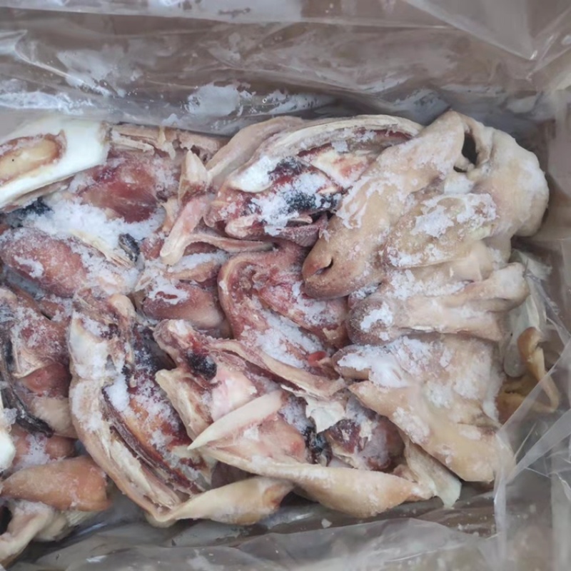 冷冻羊头肉去骨羊脸肉羊头皮花头肉商用羊杂食材20斤一件