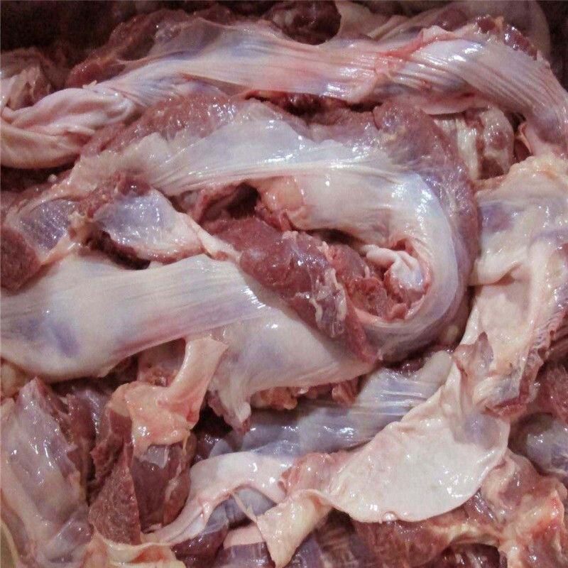 连肝肉护心肉批发20斤整箱商用新鲜冷冻罗根肉连心隔膜肉1