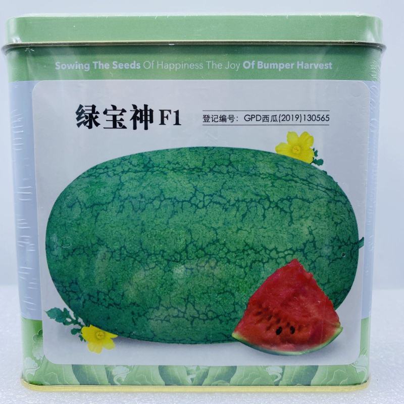 懒汉绿宝西瓜种子露天专用品种中早熟