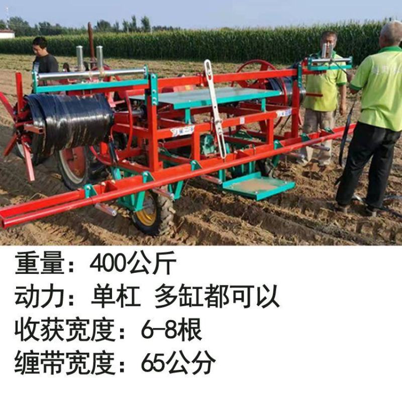 滴灌带回收机毛管回收机微喷管回收机新款缠管机器