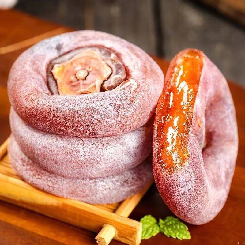 【柿子饼5斤批发】正宗老牌子霜降流心柿饼