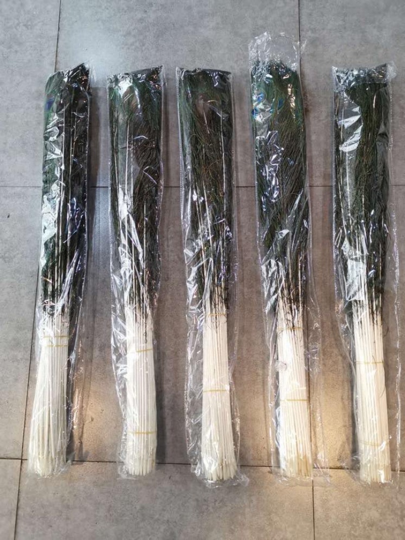 包邮七彩孔雀羽毛客厅插花装饰大眼睛云南直发一件代发团购