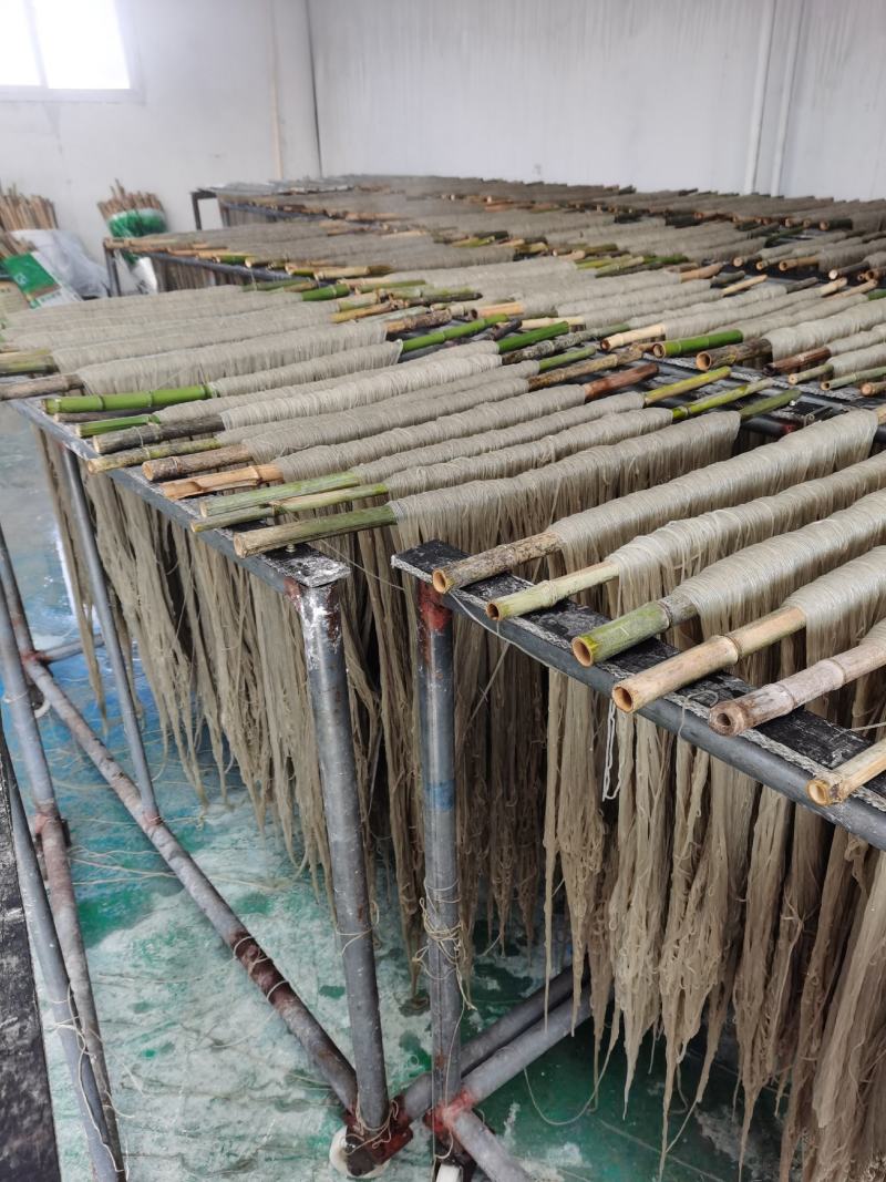 安徽正宗红薯粉丝粉条厂家直发，按需加工包装牛羊肉汤店直供