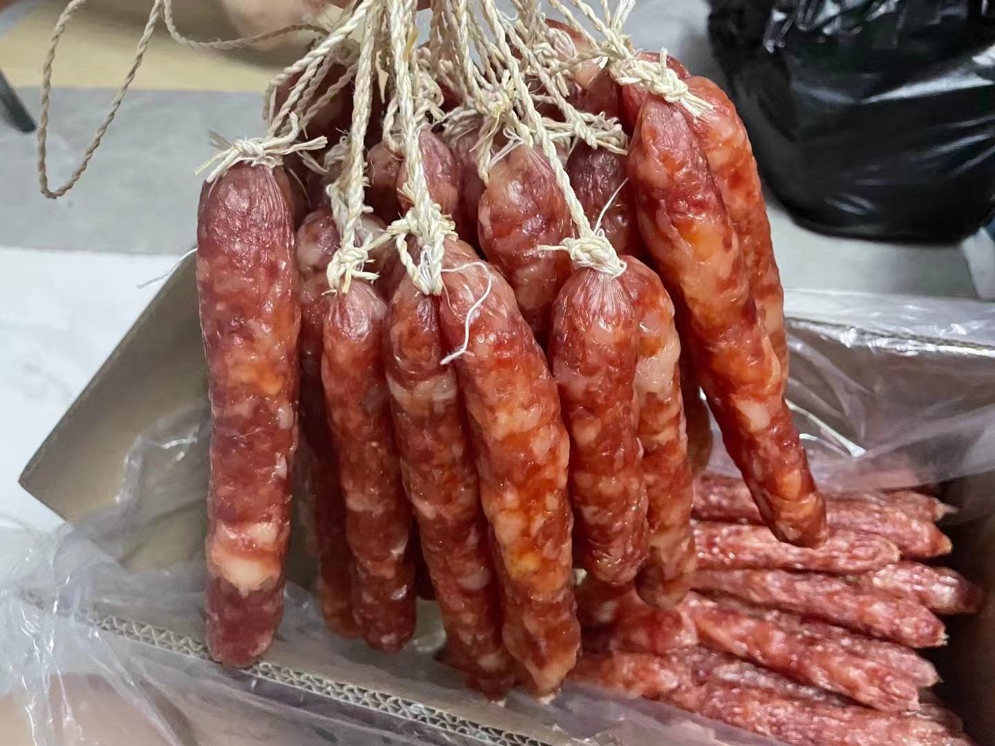 尖椒腊肠成品图