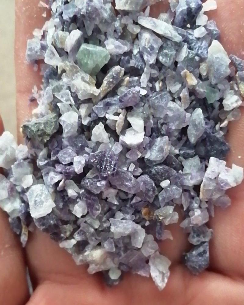 紫石英紫英石中药材矿石类紫石英紫英石