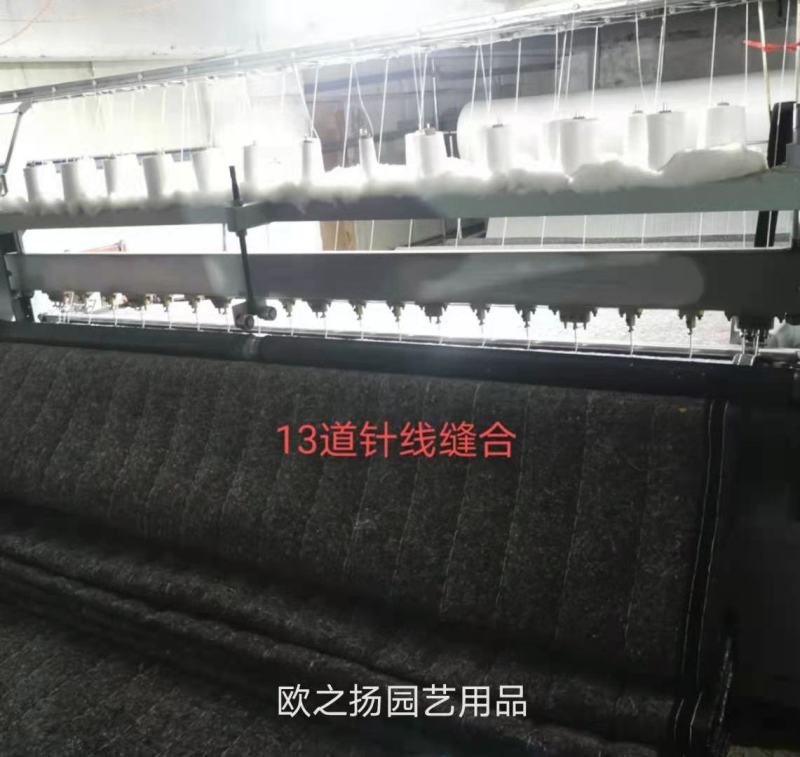 大棚保温被加厚加棉黑色淋膜养殖花艺保温布保暖防雨防晒大棚