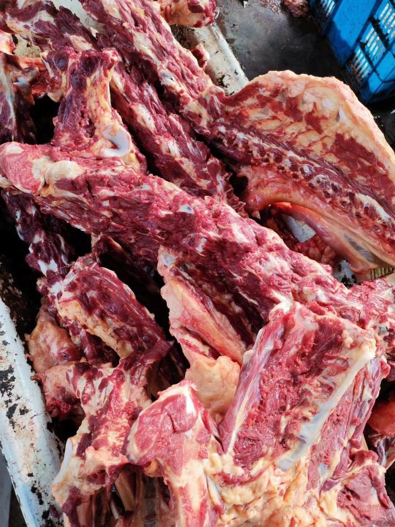 满肉新鲜驴脊骨肉多多整套批发新鲜驴脊骨大量供应