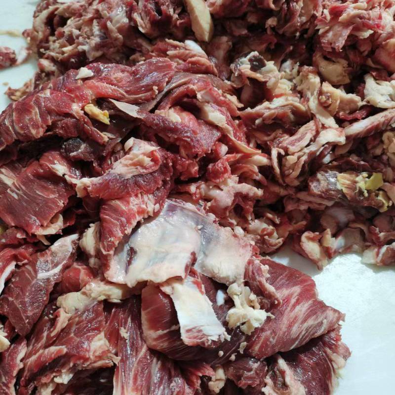 纯干牛碎肉厂家工厂一手货源充足质量保证