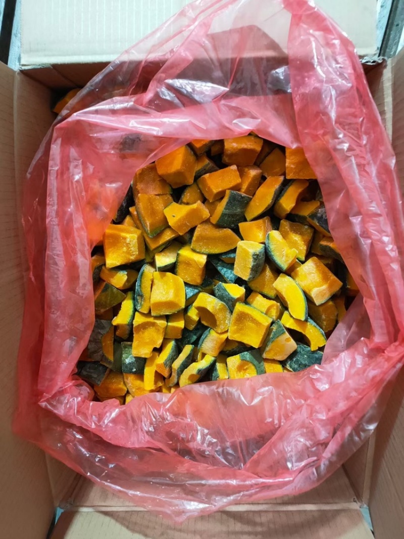 速冻南瓜块，南瓜，爱碧斯一首货源