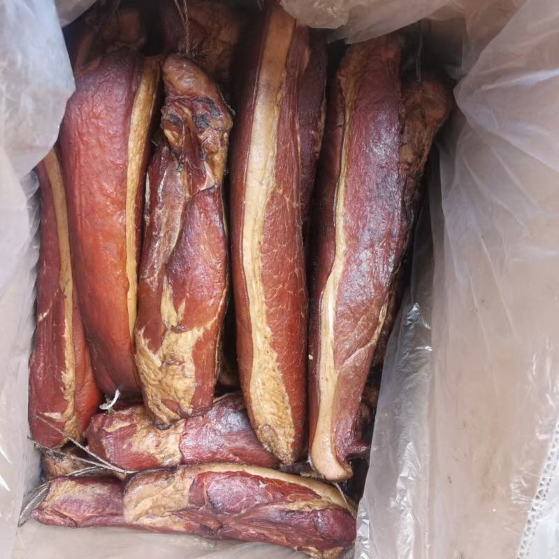 四川特产烟熏老腊肉腊前腿二刀五花偏肥腊肉