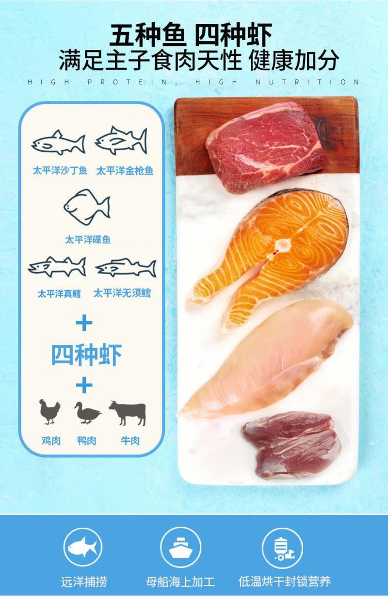 厂家猫粮通用型5斤10斤20斤鱼肉味成幼猫粮整箱包邮