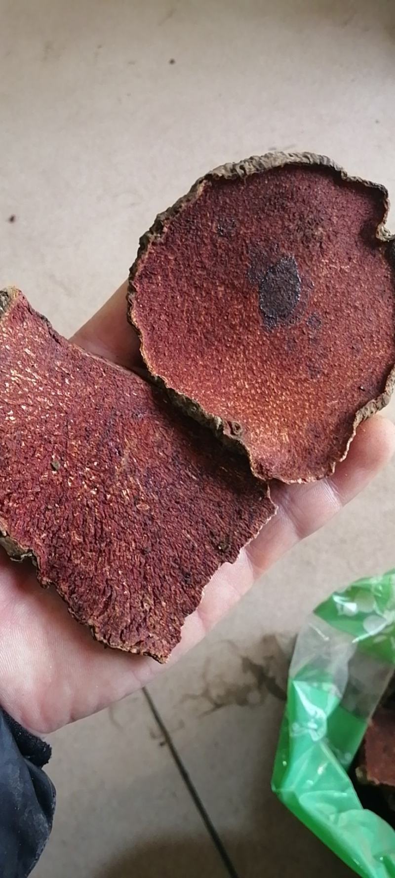 红药子中药材朱砂七红药红孩儿薯莨朱砂莲鸡血莲草药新干货