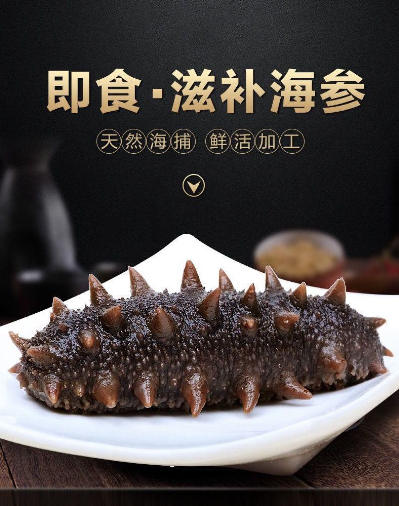 [优选]山东大连辽参即食海参海参8-40头基地直供