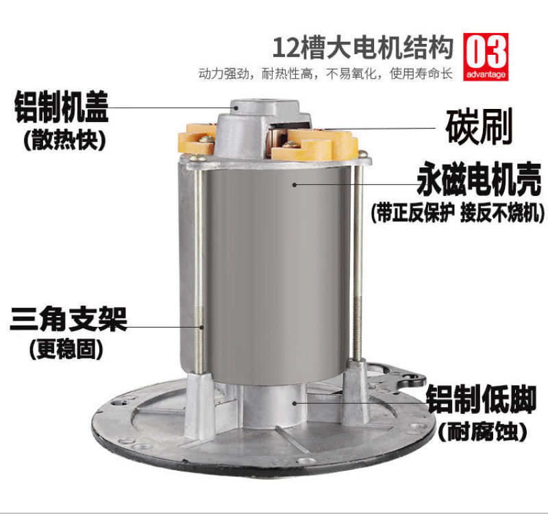 抽水泵48V高扬程直流潜水泵可插电瓶车直接使用农用水泵