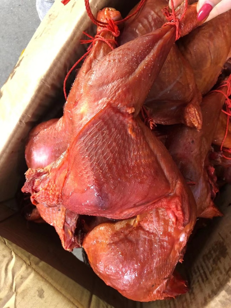 全干烟熏火鸡腿，当季热销产品，地摊暴利产品