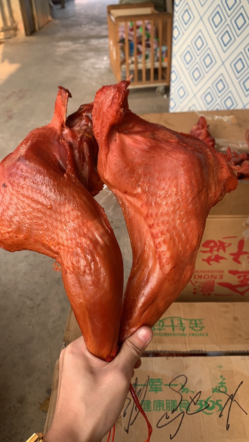 全干烟熏火鸡腿，当季热销产品，地摊暴利产品