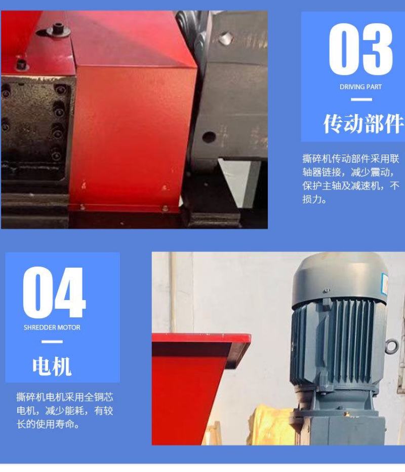 可来料试机南京小型骨头蔬菜单轴生活厨余餐厨垃圾撕碎机