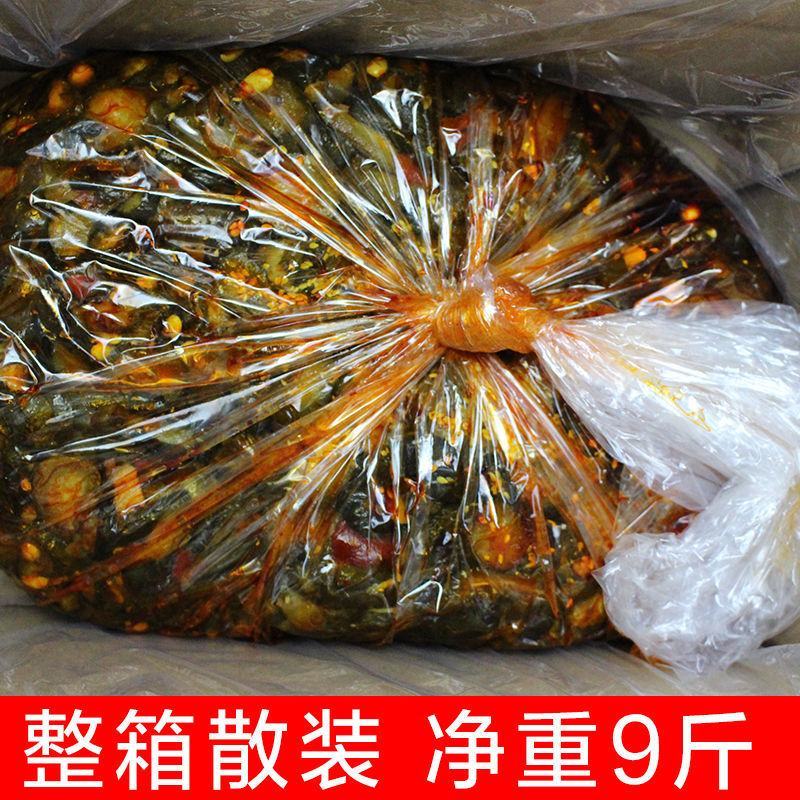 油泼酱黄瓜9斤腌黄瓜酱菜自制农家下饭菜开胃即食小菜包邮