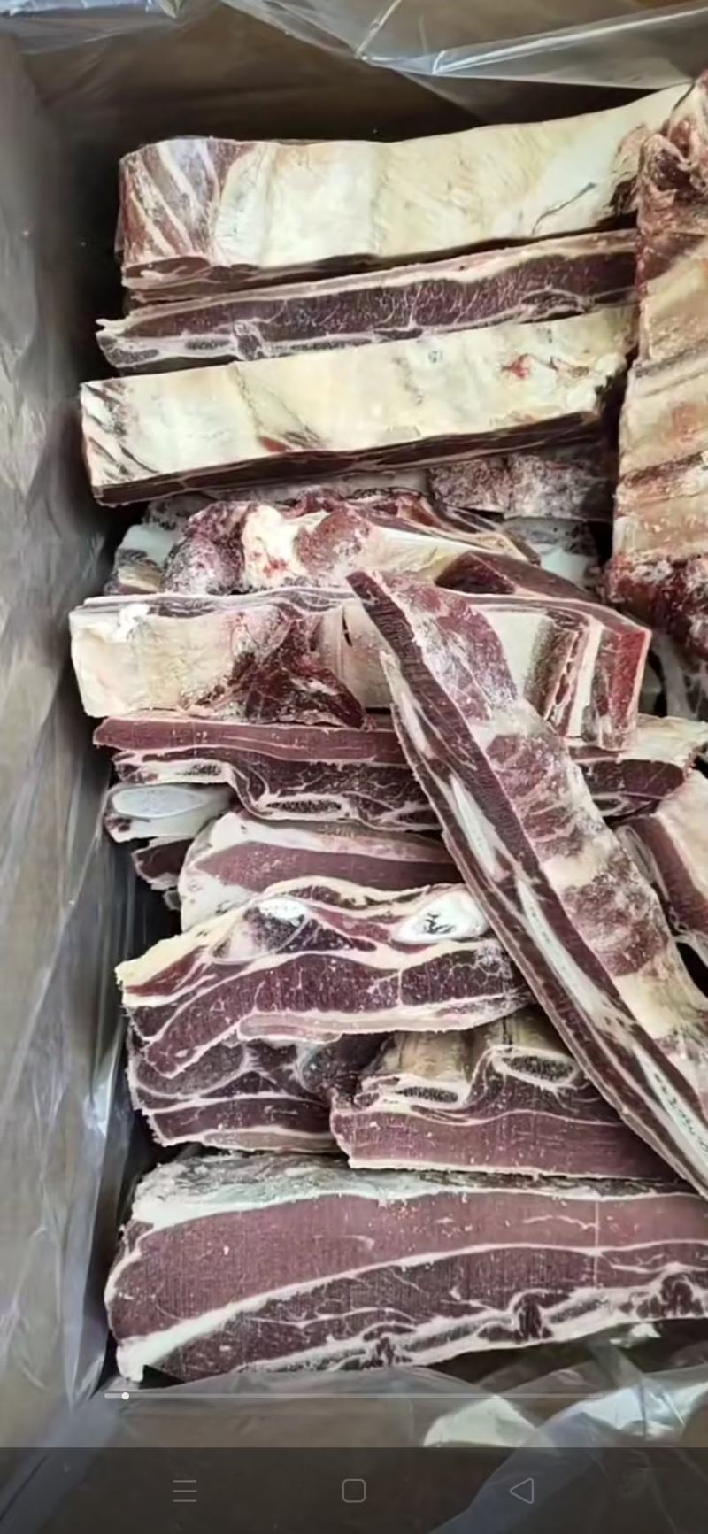 瘦牛排剧段现货，实图拍摄，价格合适欢迎订购