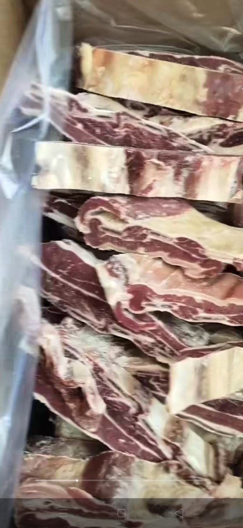 瘦牛排剧段现货，实图拍摄，价格合适欢迎订购