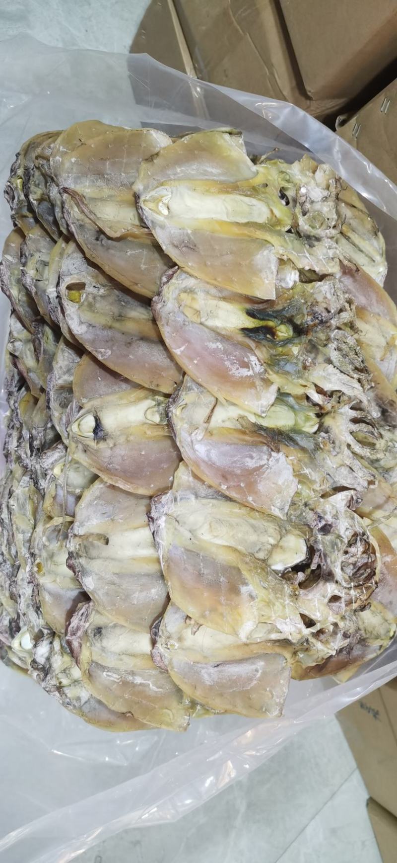 【击爆低价】特大墨鱼干海鲜零食浙江墨鱼半淡自然晾干量足