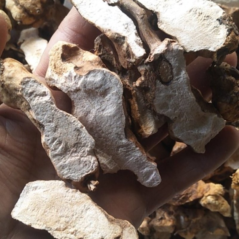 粤北野生土茯苓厚干片，手工斩件，保证无硫，可视频看货。