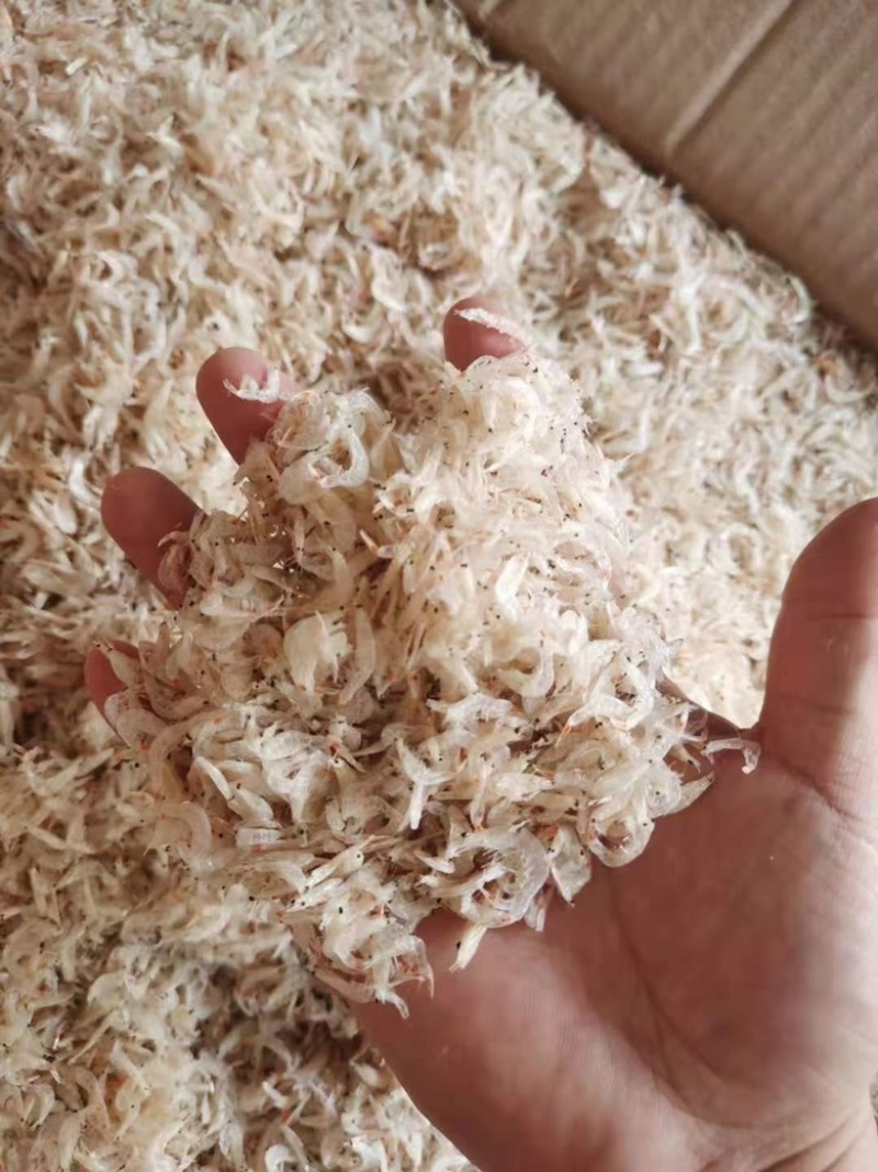 虾皮新货特级虾皮无盐淡干虾米海米水产海鲜干货零食批发