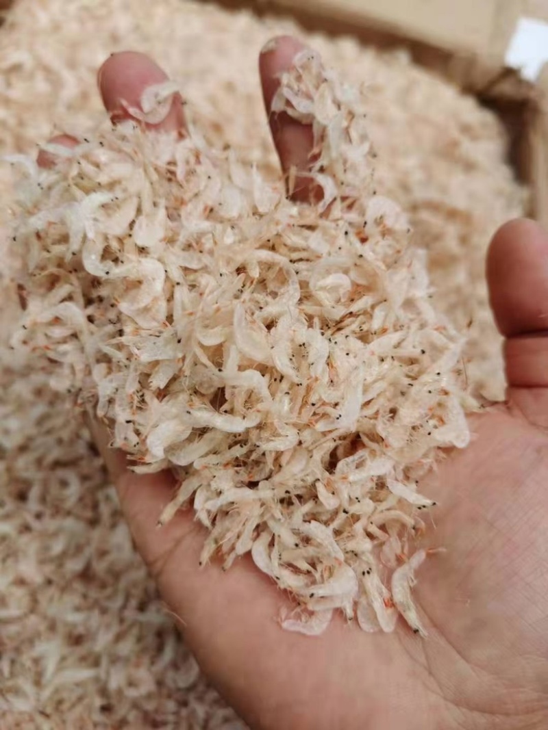虾皮新货特级虾皮无盐淡干虾米海米水产海鲜干货零食批发