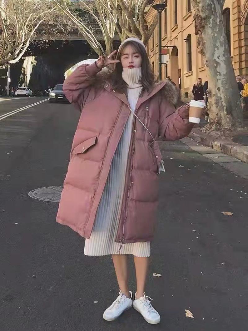 爆版韩东国大门女羽装绒棉衣系列加厚保暖白鸭绒