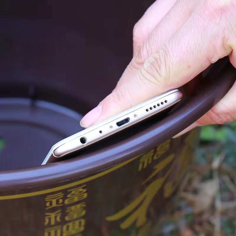 仿陶瓷塑料花盆复古花盆现种花园艺花盆果树花盆加厚大号树脂
