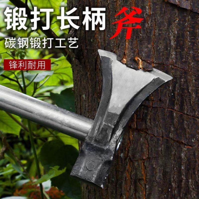 大斧头特大号防身武器釜头劈柴木工家用军工消防斧专用斧子