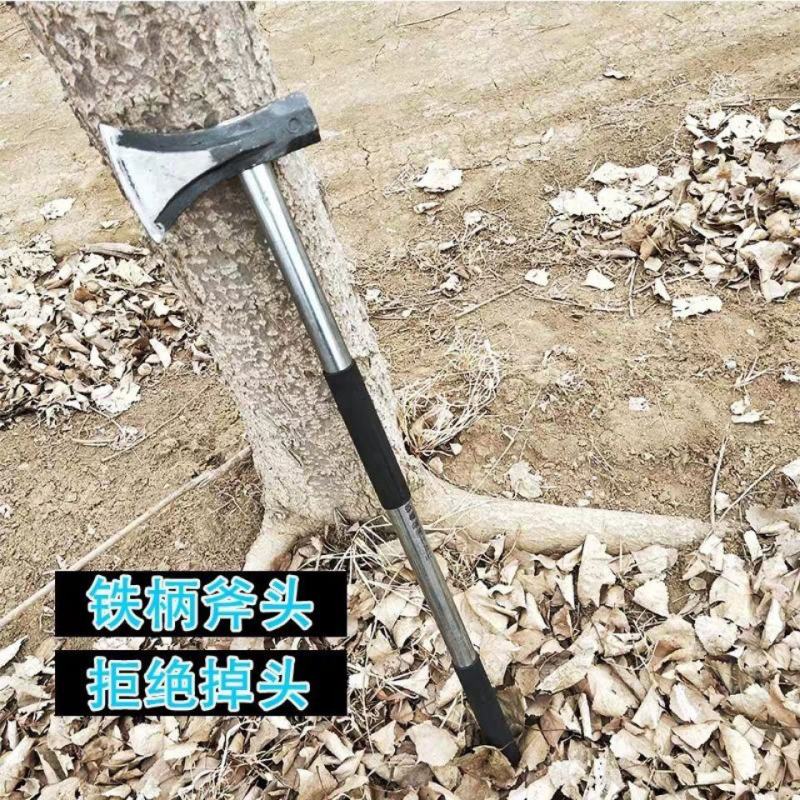 大斧头特大号防身武器釜头劈柴木工家用军工消防斧专用斧子