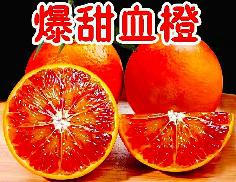 正宗四川塔罗科血橙当季节水果爆甜多汁爽口整箱包邮