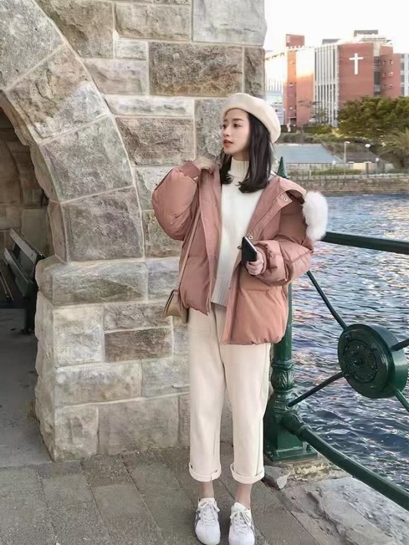 装女韩版绒羽服棉衣系列上新网爆红款韩