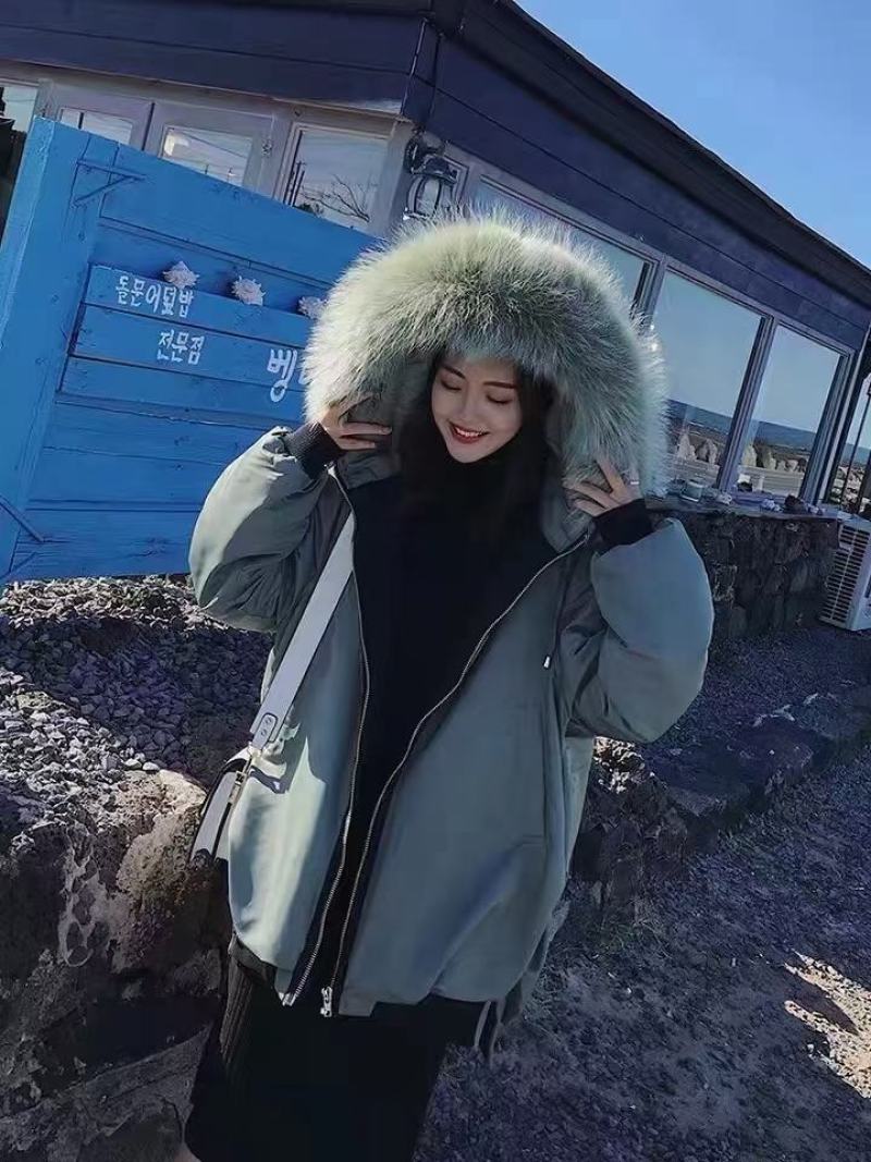 装女韩版绒羽服棉衣系列上新网爆红款韩