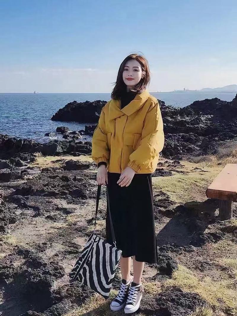 装女韩版绒羽服棉衣系列上新网爆红款韩
