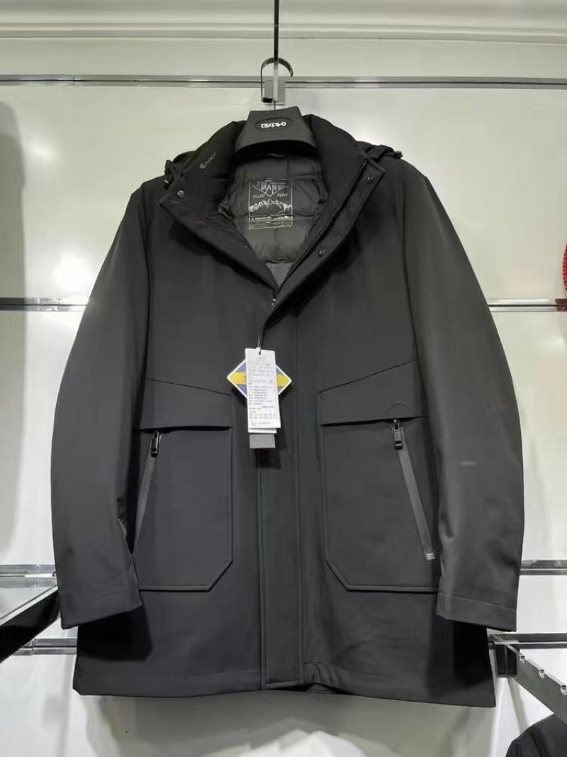 男款加厚羽绒服靓仔男装外套批发款式上新填充高档