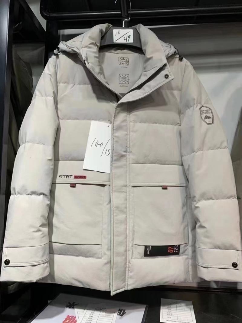 男款加厚羽绒服靓仔男装外套批发款式上新填充高档