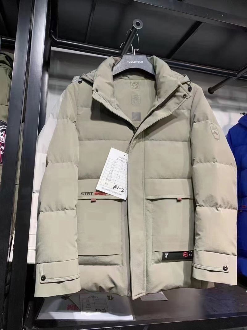 男款加厚羽绒服靓仔男装外套批发款式上新填充高档