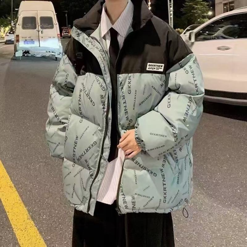 新款潮爆男装羽绒外套