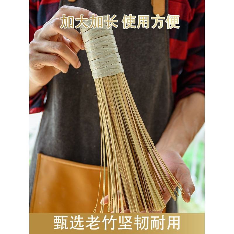 包邮刷锅竹制竹刷子刷锅刷子洗锅刷清洁刷厨房用刷老式铁锅刷