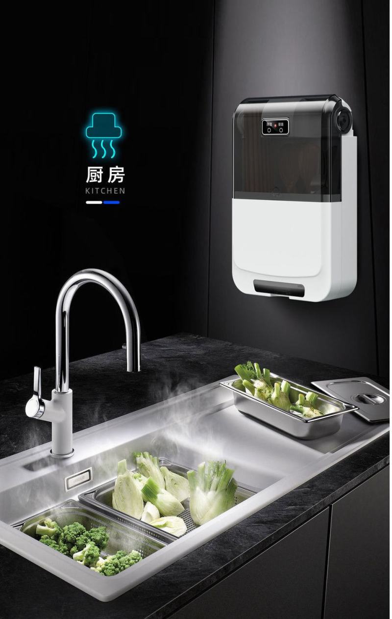 包邮智能消毒筷子筒带盖沥水免打孔防霉壁挂全自动家用