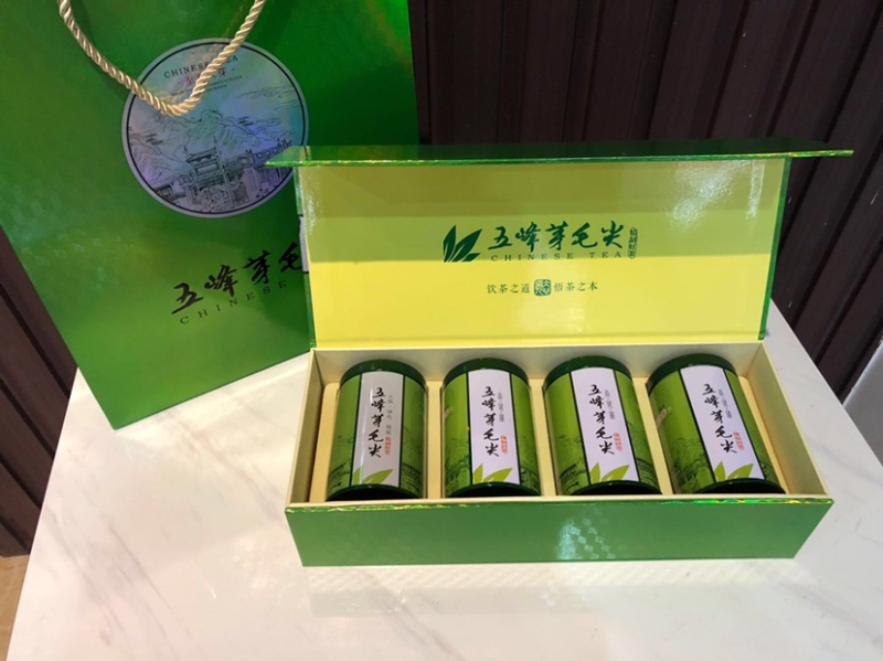 产地直销湖北五峰绿茶手工毛尖一级栗香味