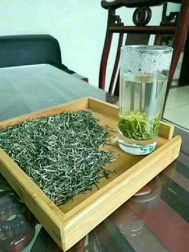 产地直销湖北五峰绿茶手工毛尖一级栗香味