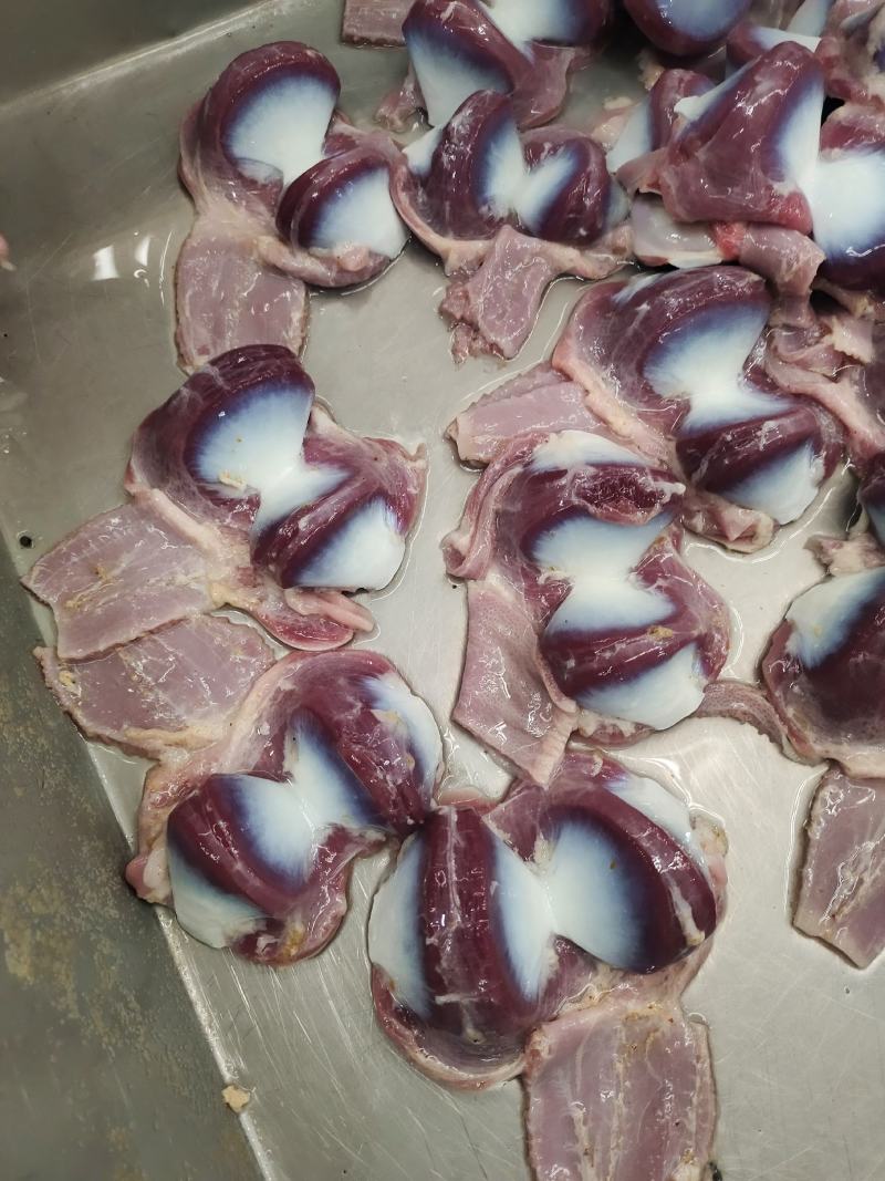 鲜品鸭胗冰鲜发货