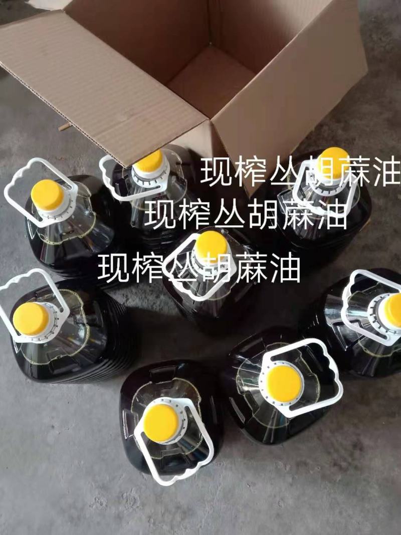 农村纯胡麻油