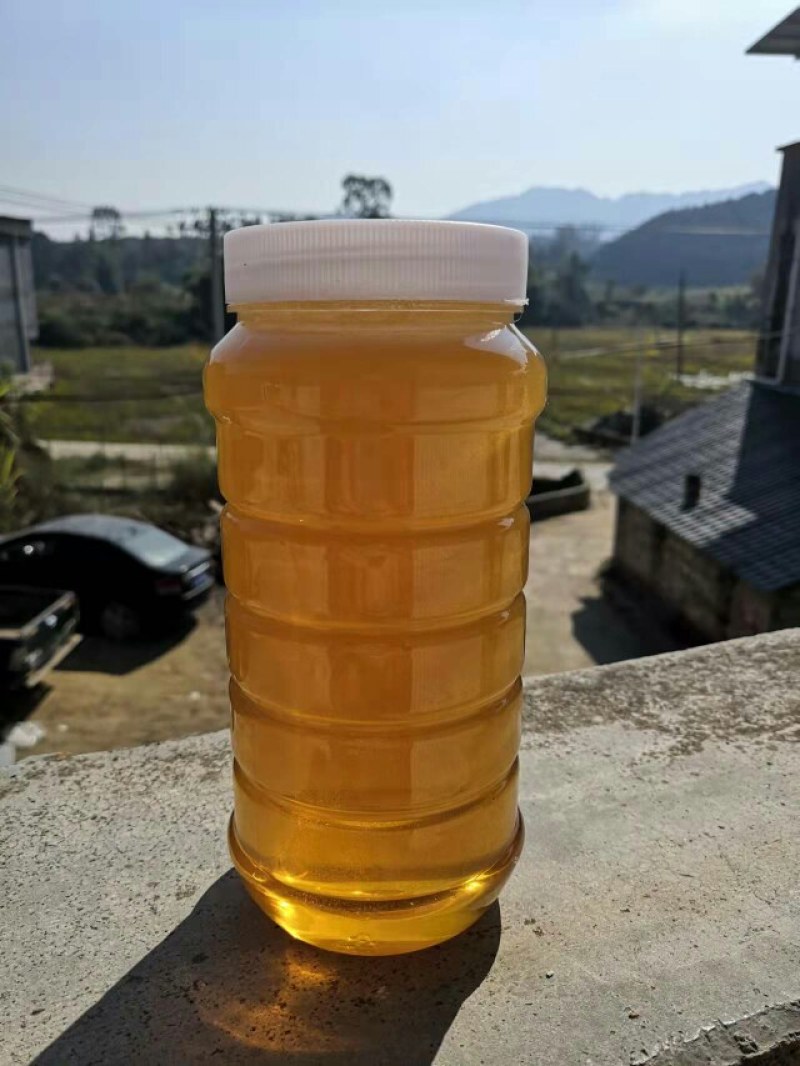 土蜂蜜，冬蜜（鹅掌柴）蜂蜜，白色结晶蜜，中华野生蜜