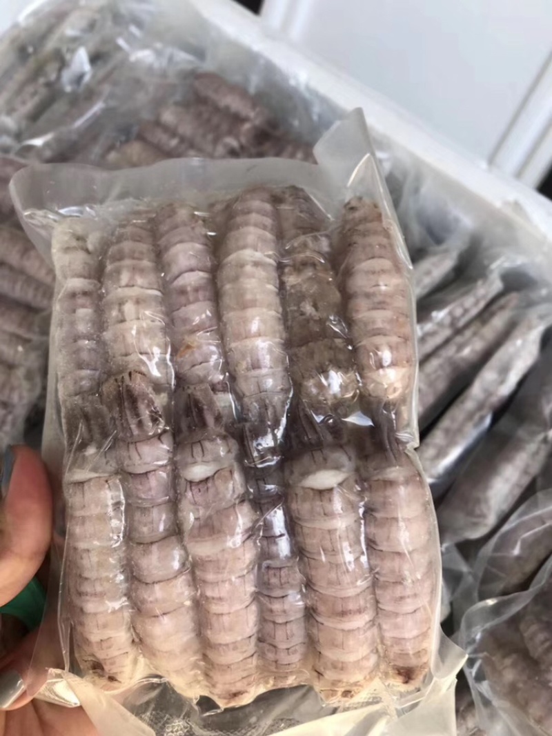 熟冻虾虎肉即食皮皮虾虾姑肉